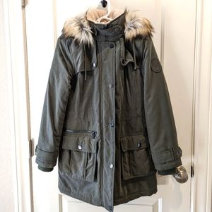 EUC DKNY Anorak Jacket Coat